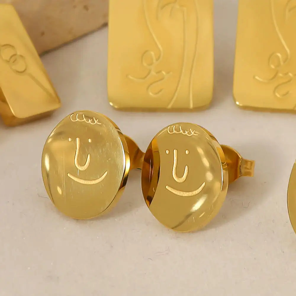 Drop Hypoallergenic Chunky Hoop Earrings