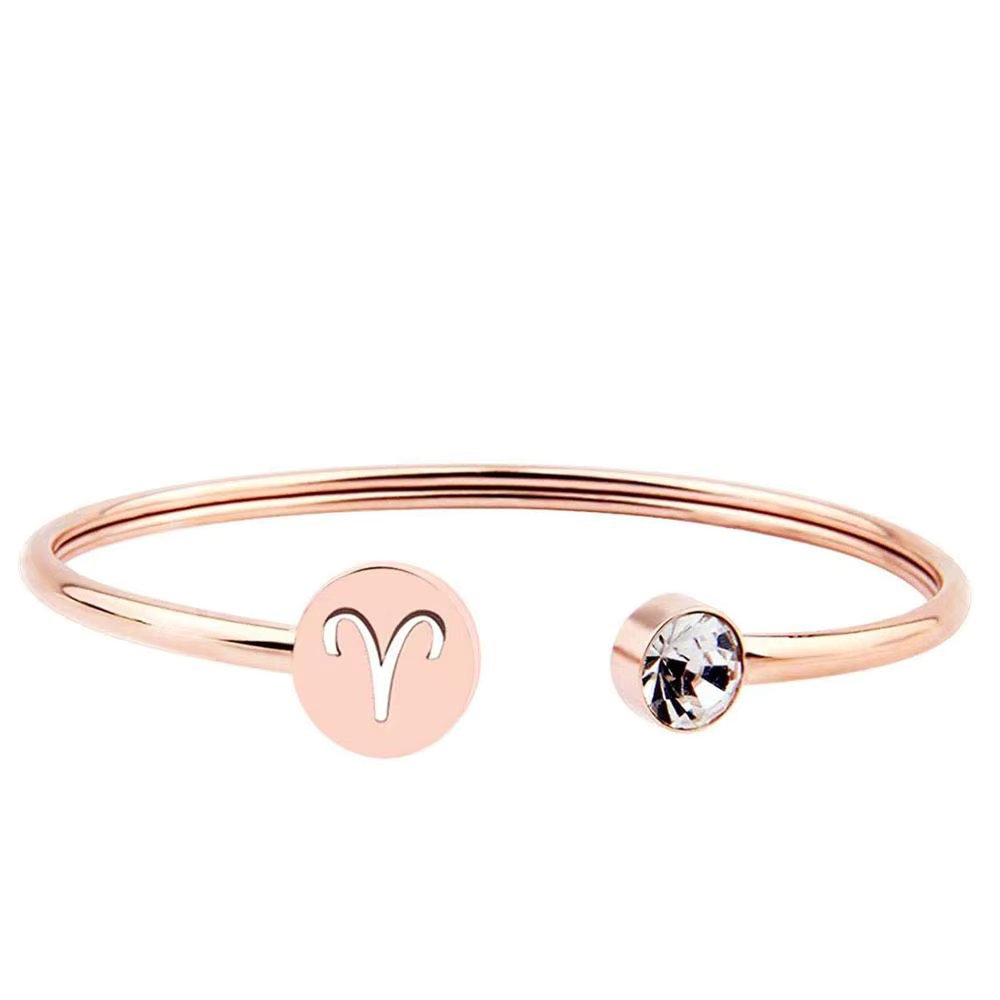 Crystal Zodiac Cuff