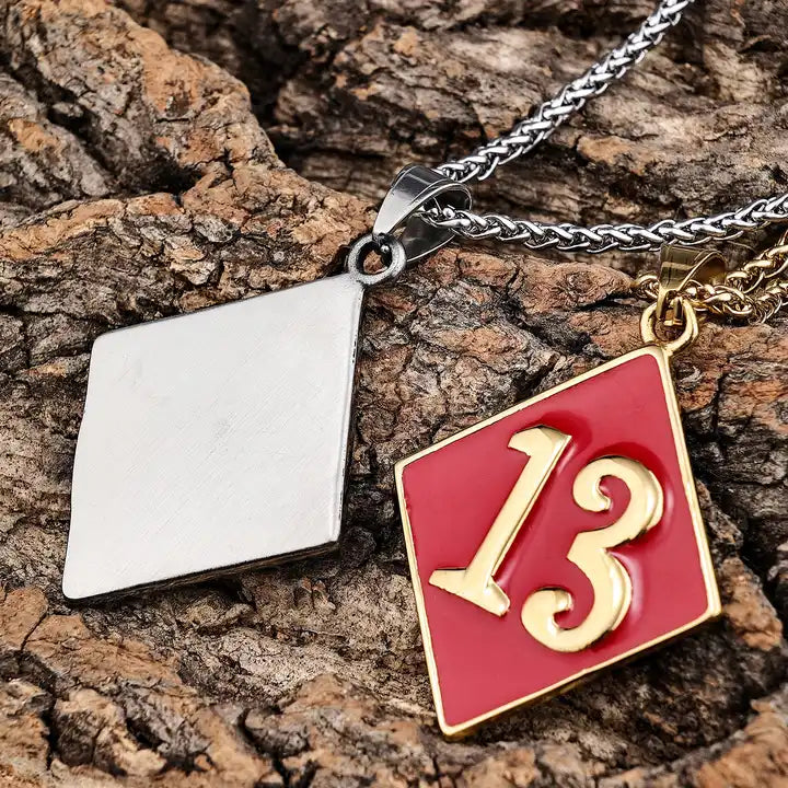 Number 13 Pendant