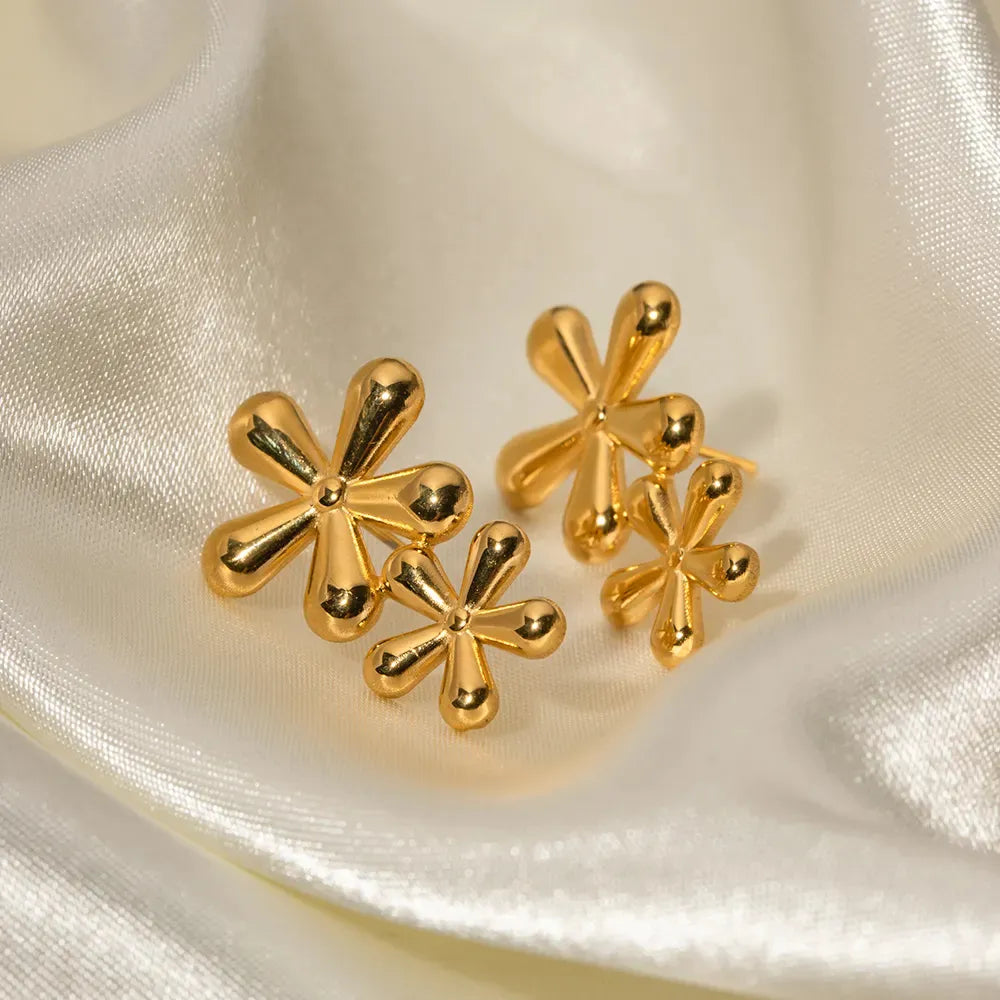 Golden Clover Earrings