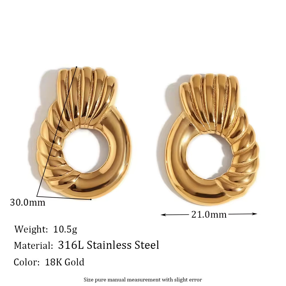 Stainless Geometric Studs