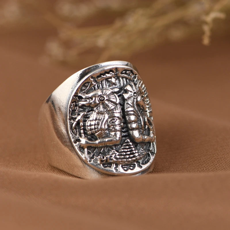Warrior Silver Ring