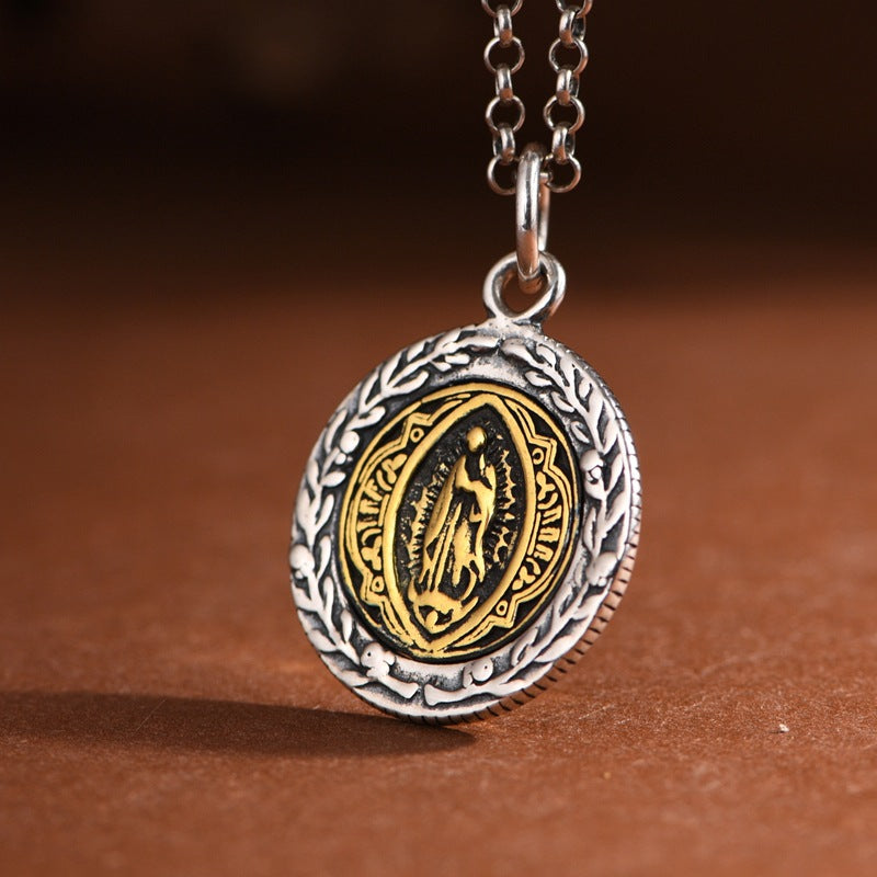 Virgin Mary prayer Necklace