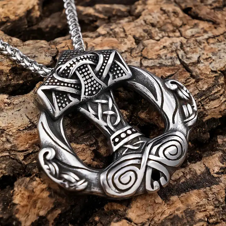 Hammer Circle Pendant