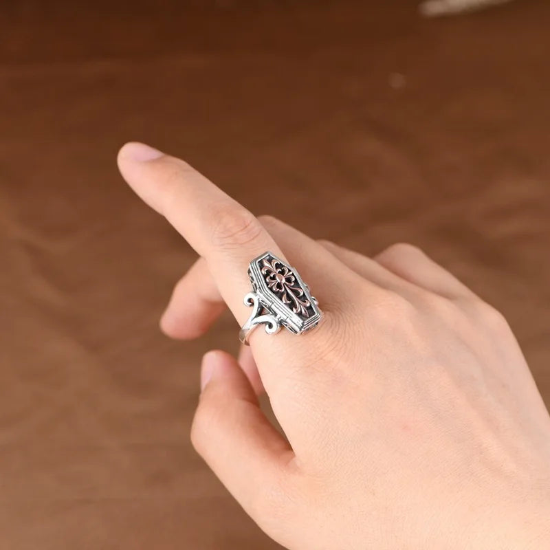 Coffin Cross Ring