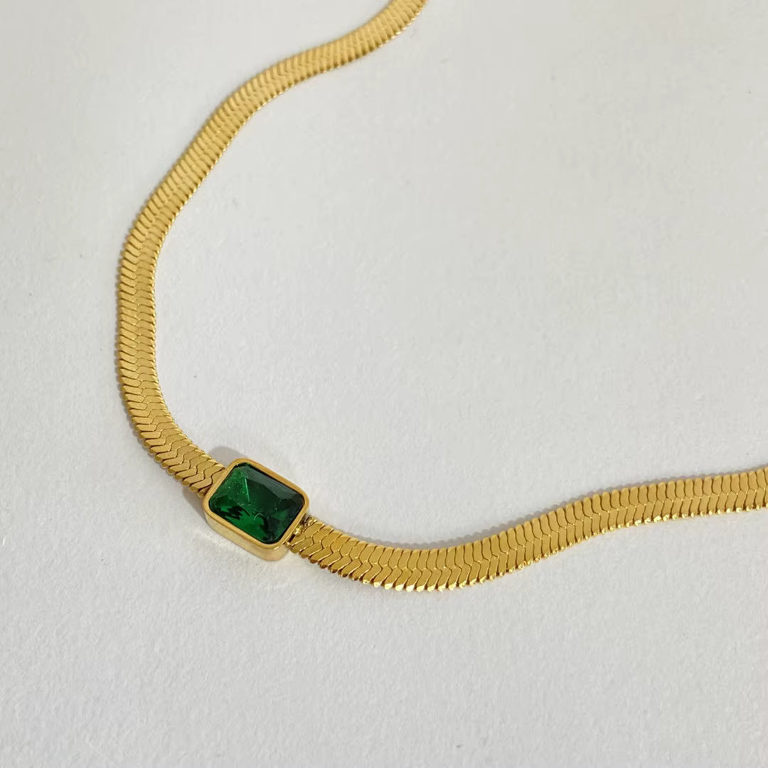 Emerald Gem Necklace