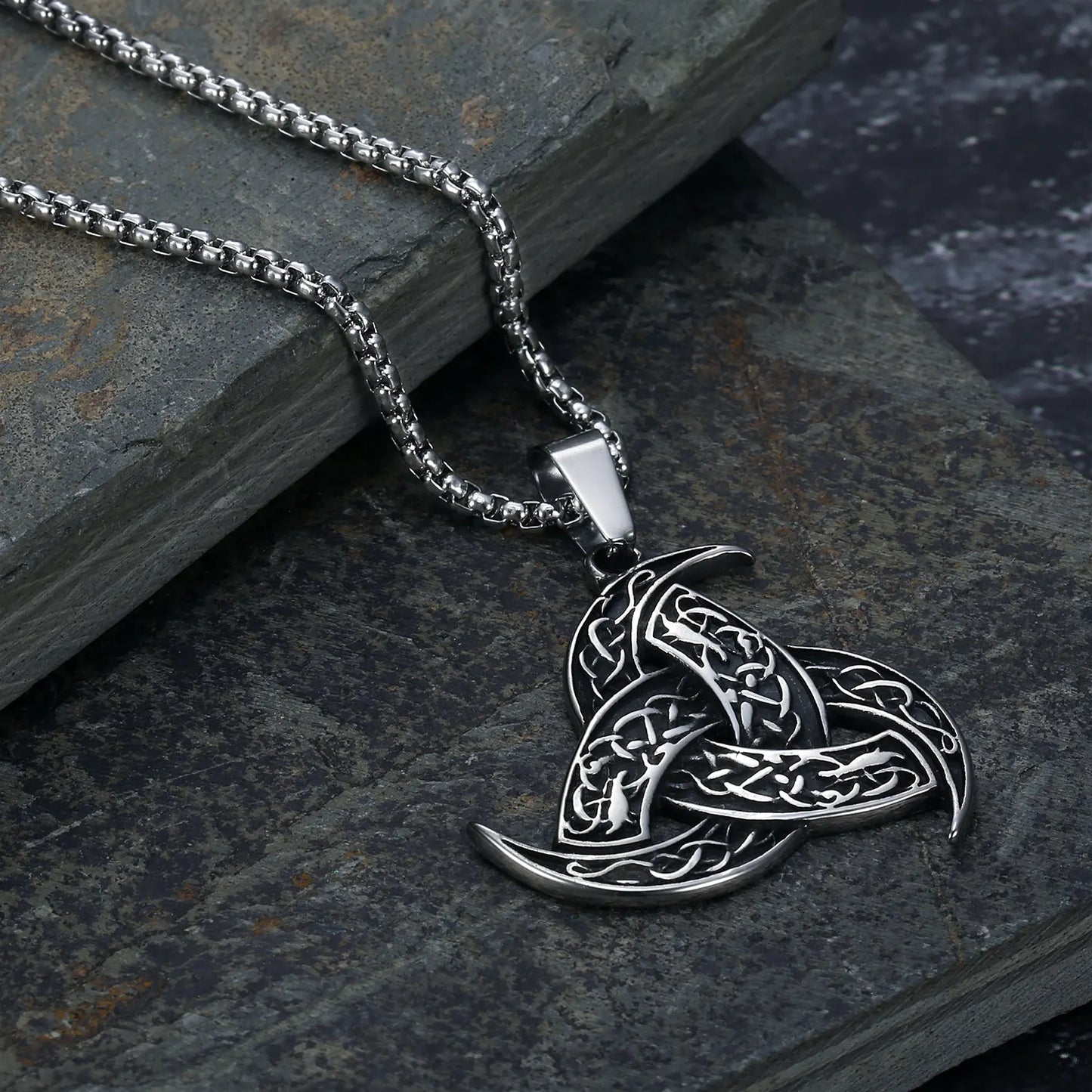 Triple Horn Pendant