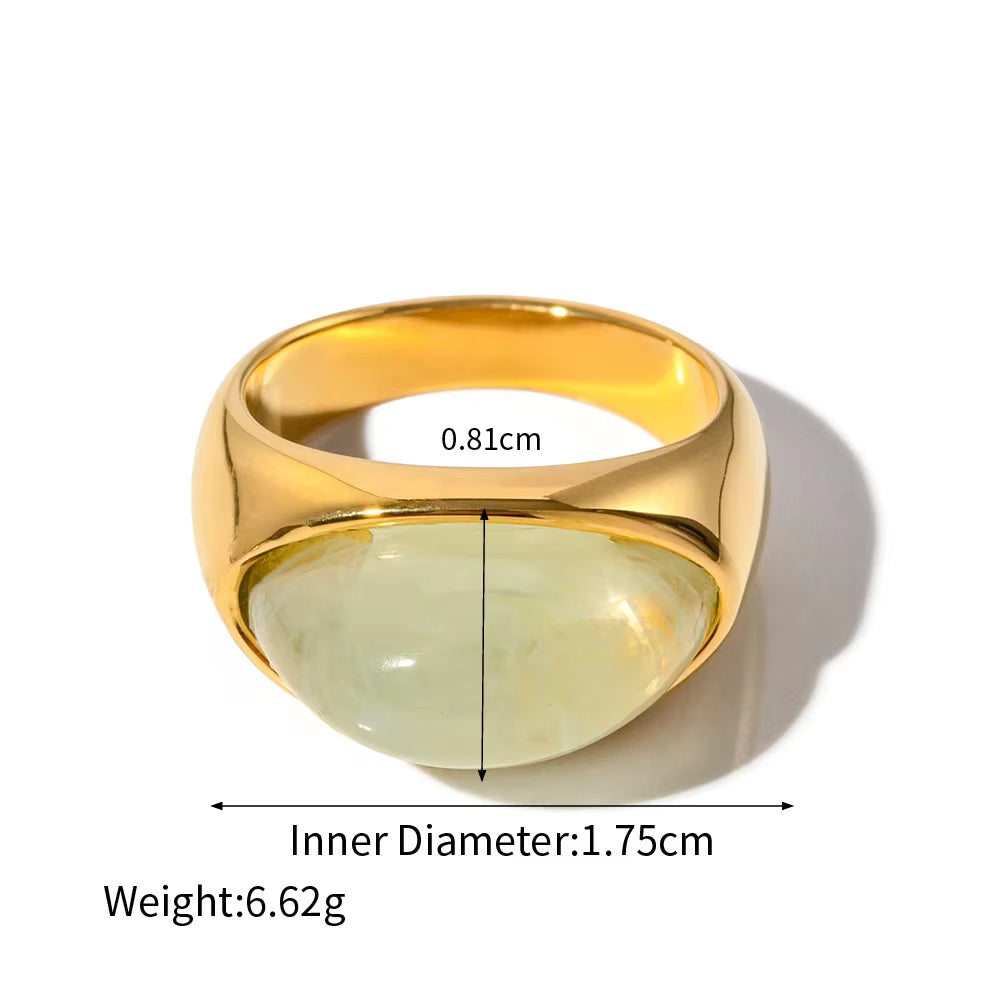 Natural Gemstone Ring
