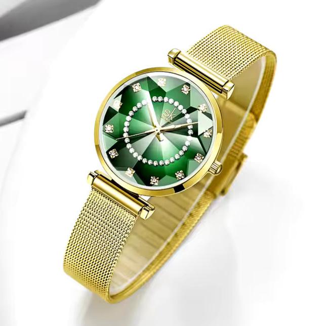 Green and Yellow Watch