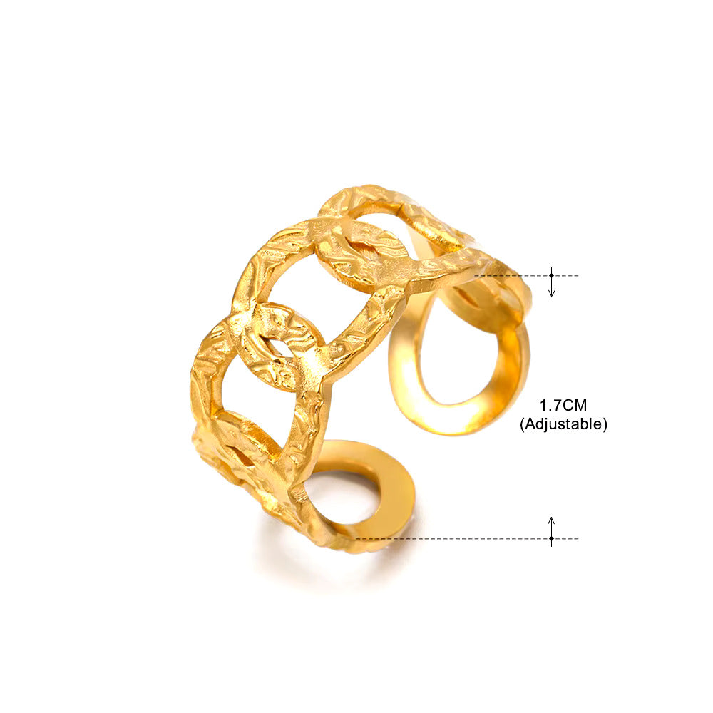 Gold Knuckle Ring