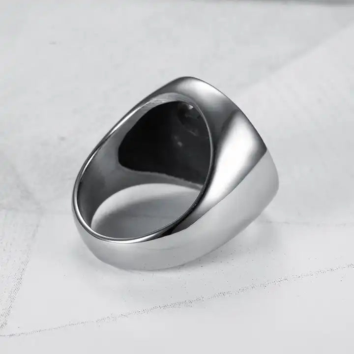 Triangle Irish Celtic Knot ring