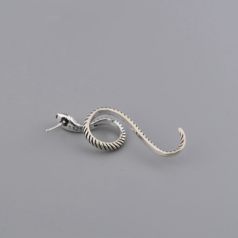Snake Punk Stud Earrings