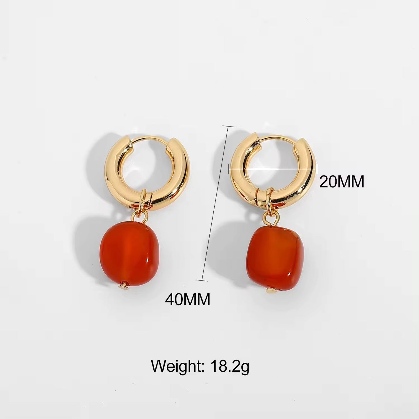 Baroque Pearl Hoops