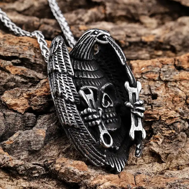 Skull Wing Pendant