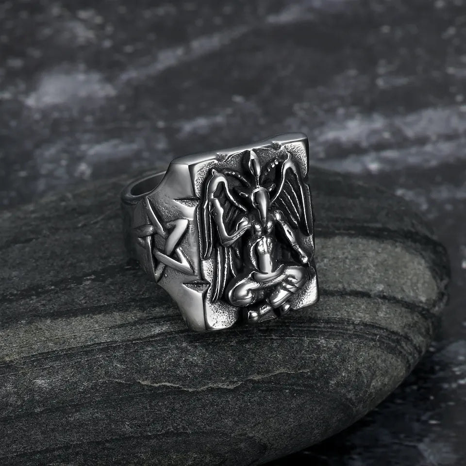 Sigil of lucifer ring