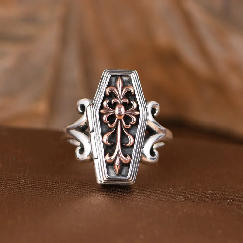 Coffin Cross Ring
