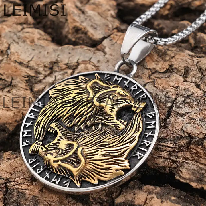 Wolf Fenrir Pendant