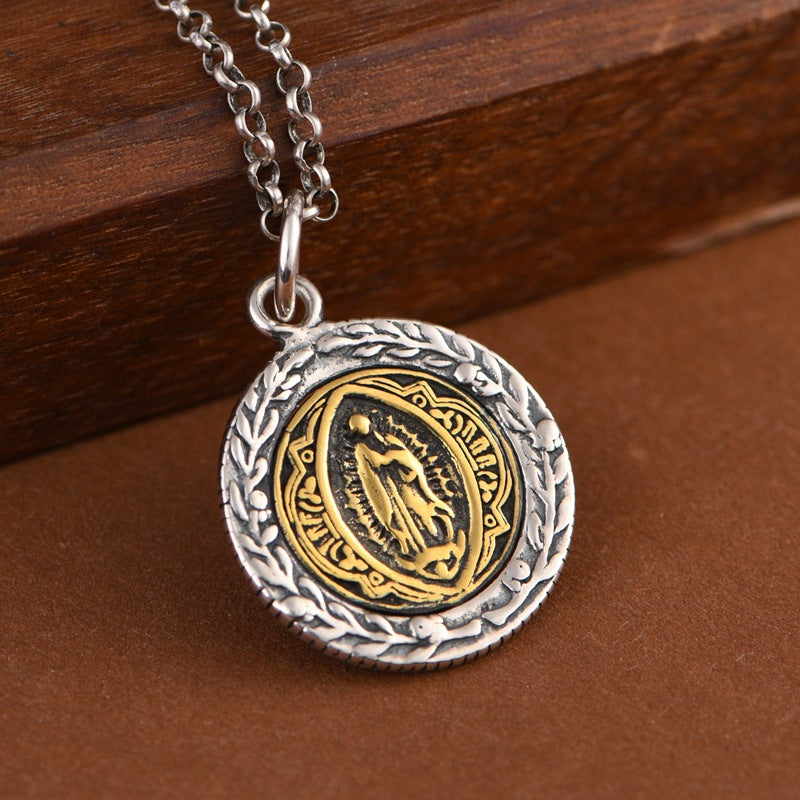 Virgin Mary prayer Necklace
