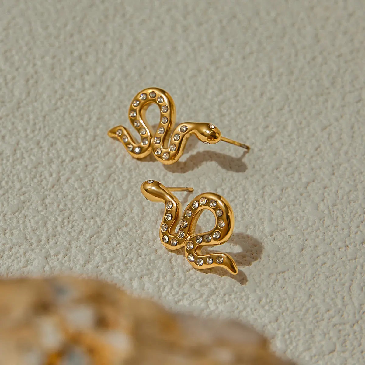 Waterproof Snake Earrings
