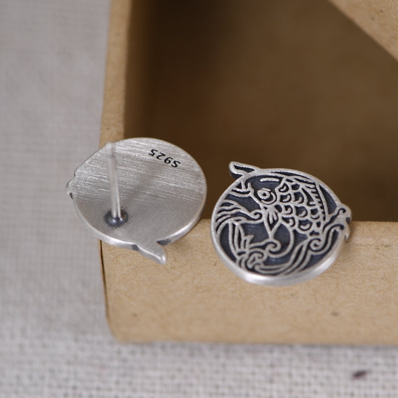 Fish Stud Earrings