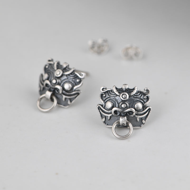 Taotie Earrings
