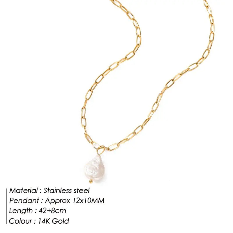 Pearl Serenity Necklace