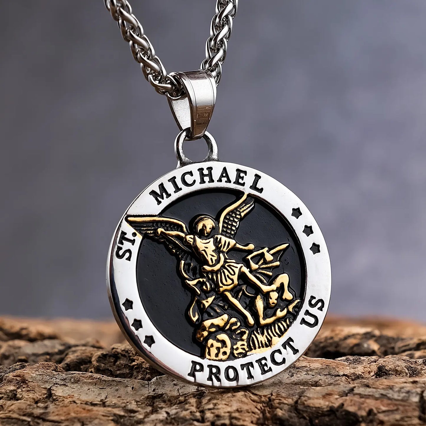 St Michael The Archangel Necklace