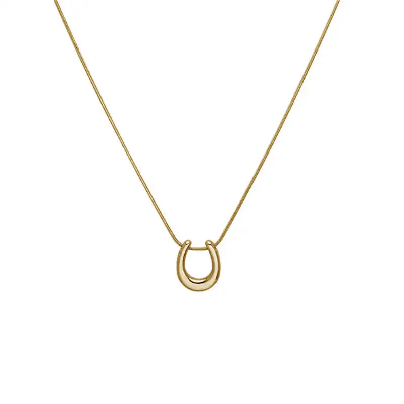 Lucky Horseshoe Necklace