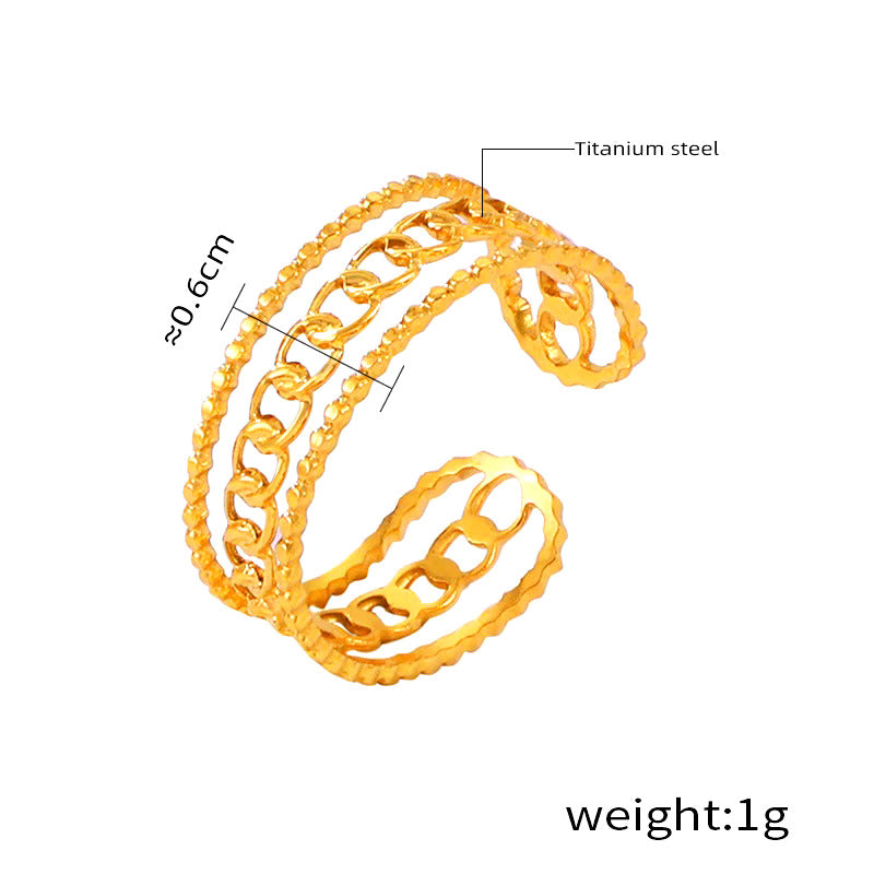 Chunky Gold Ring