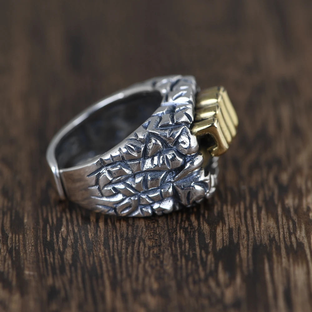 Gold Fist Ring