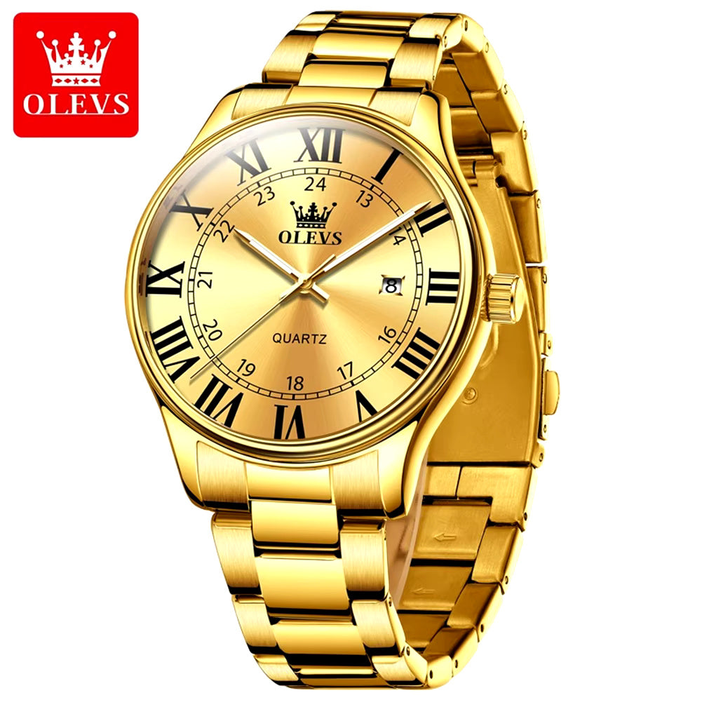 Silver Quartz Watch