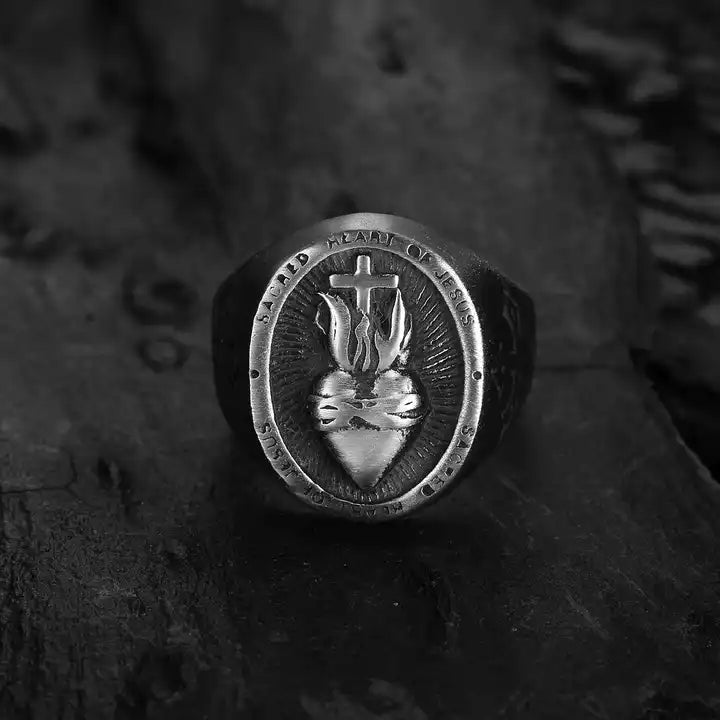 Sacred Heart of Jesus Ring