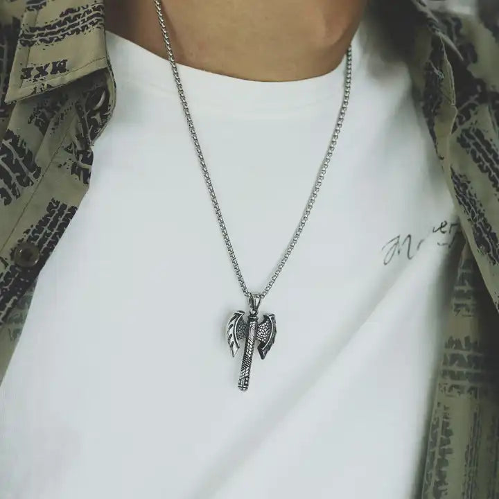 Viking Battle Axe Pendant