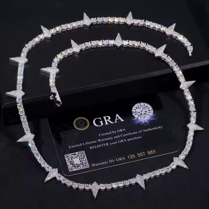 Spike Moissanite Set