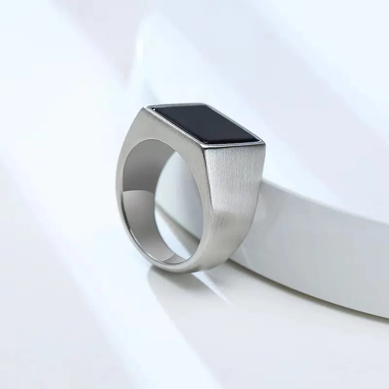 Onyx Signet Ring