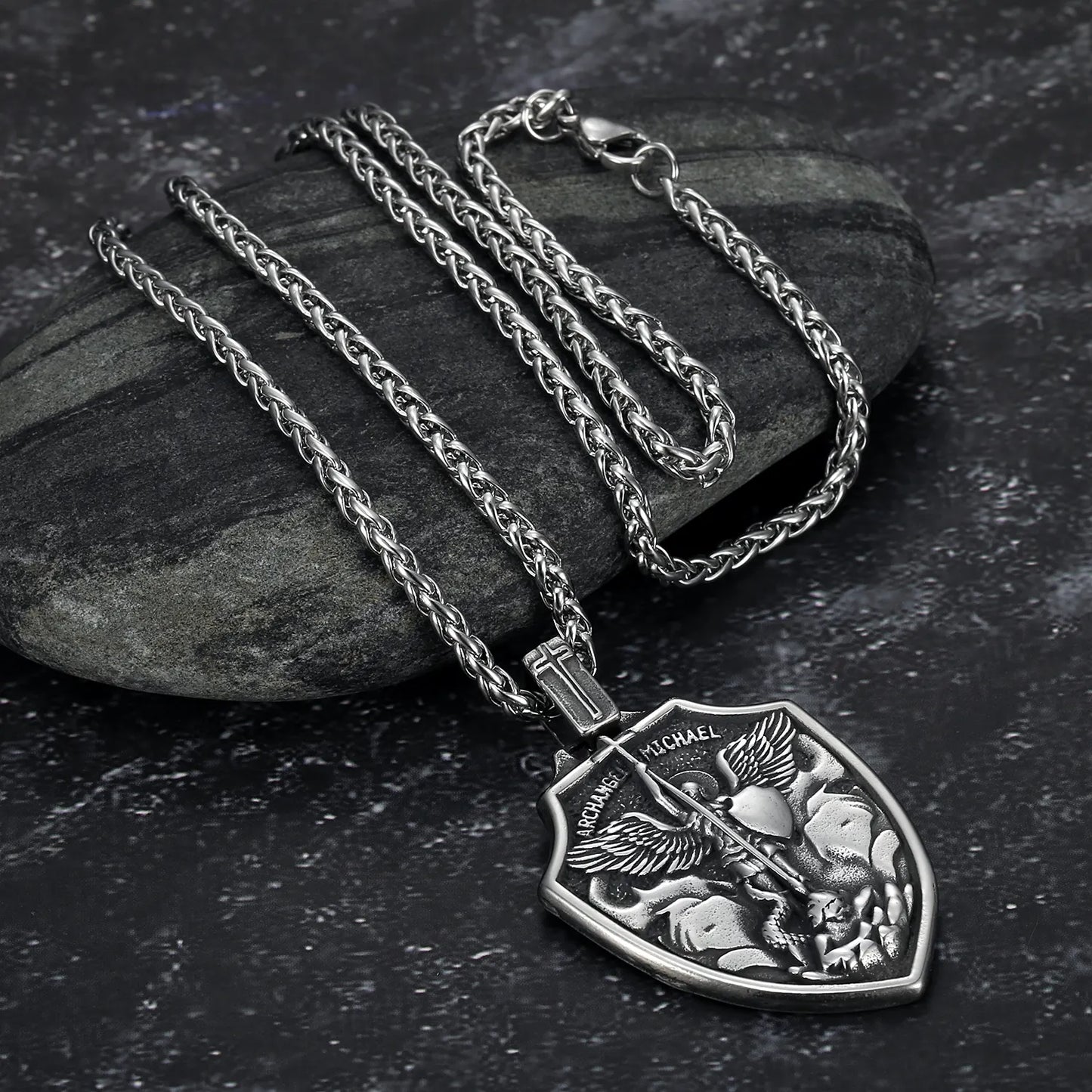 St. Michael Shield Pendant