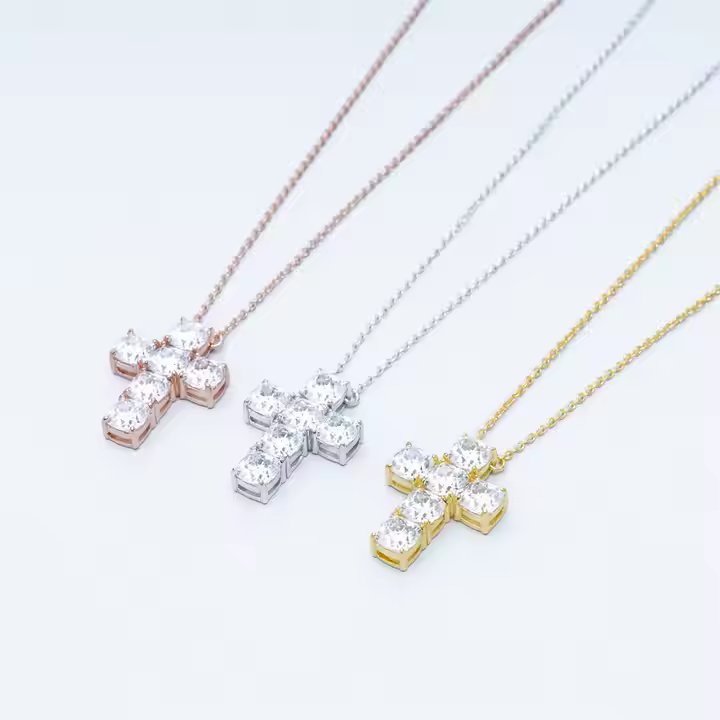 Cushion Cut Necklace