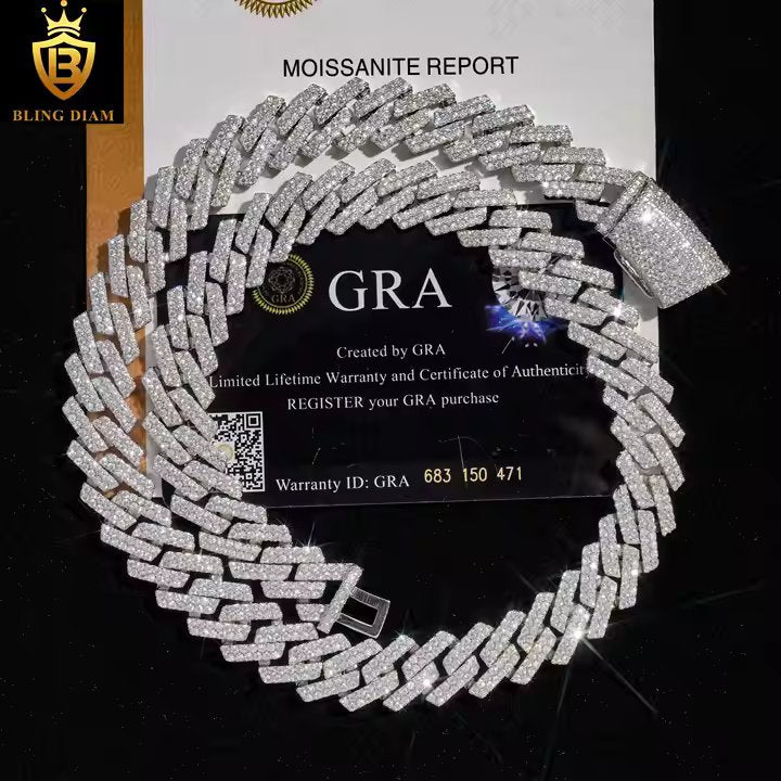 Moissanite Cuban Chain