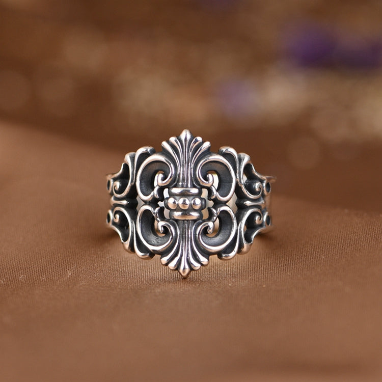 Cross Flower Ring