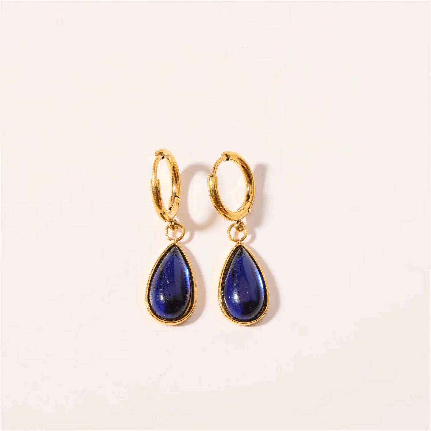 Zircon Drop Earrings