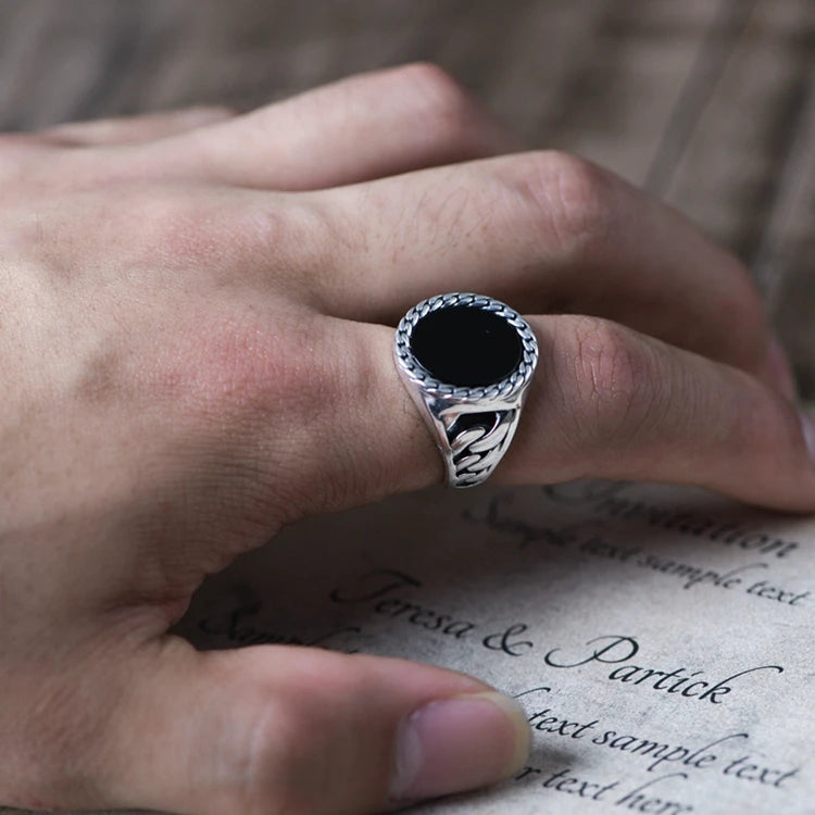 Agate Stone Ring