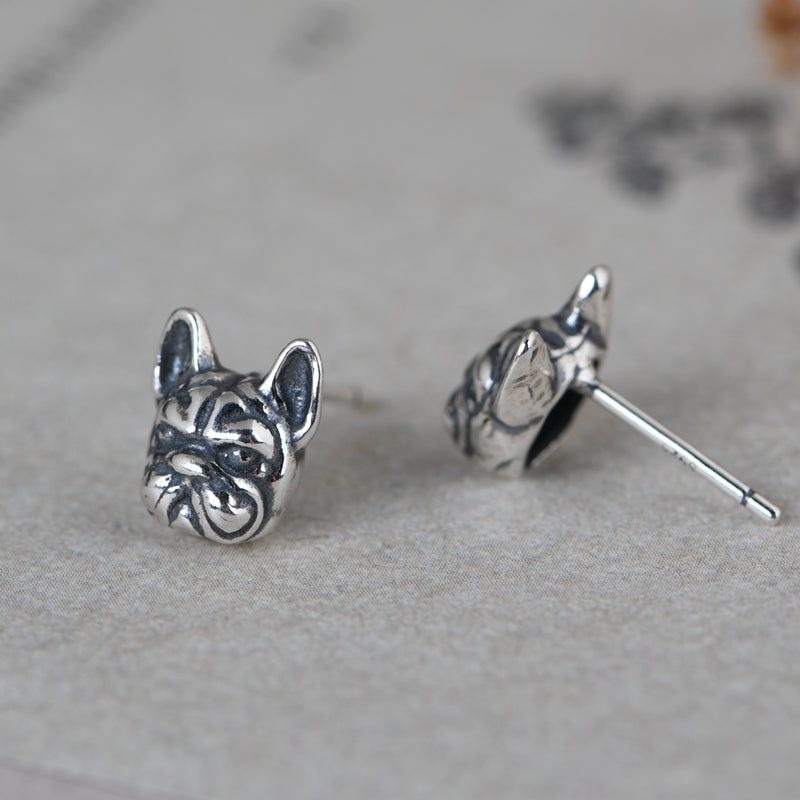 Dog Earrings