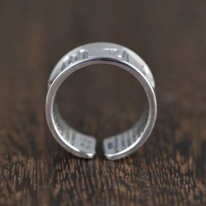 Buddhist Scripture Ring