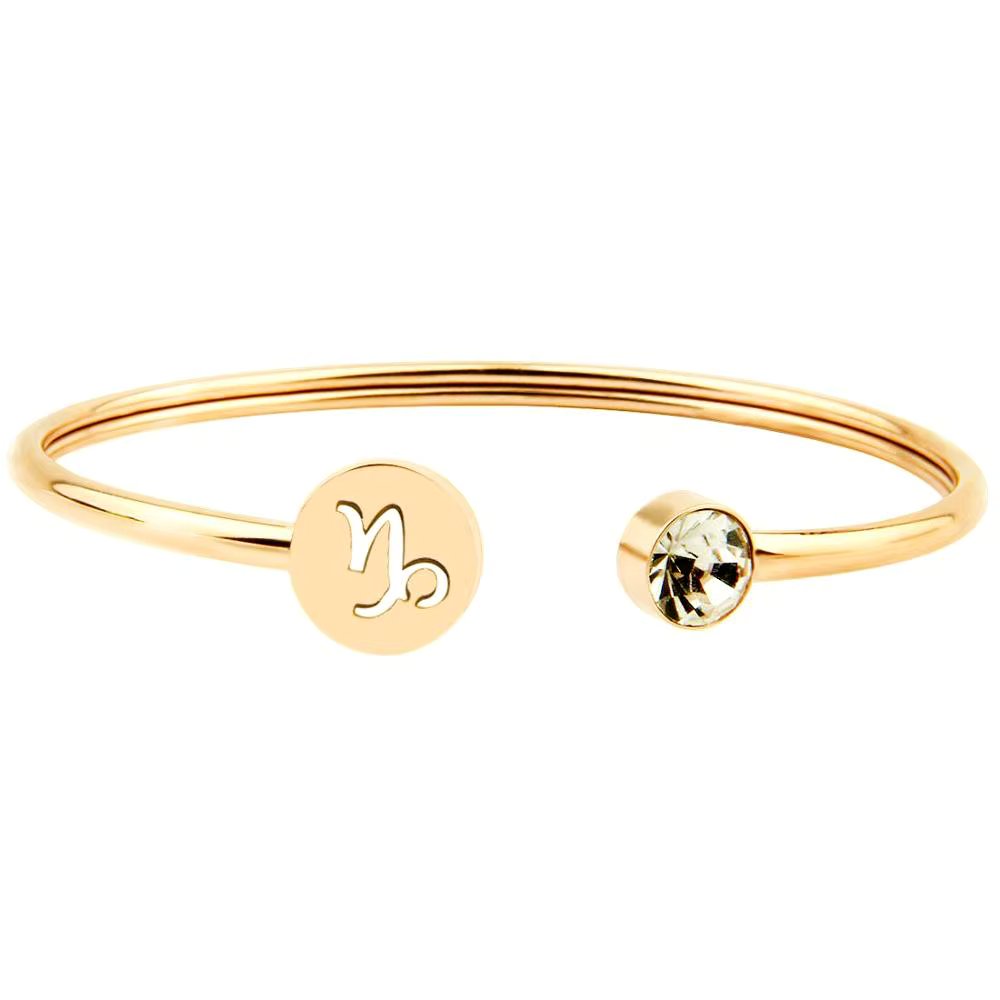 Crystal Zodiac Cuff