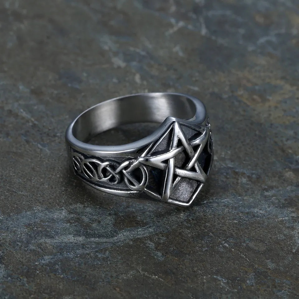 Pentagram Star ring