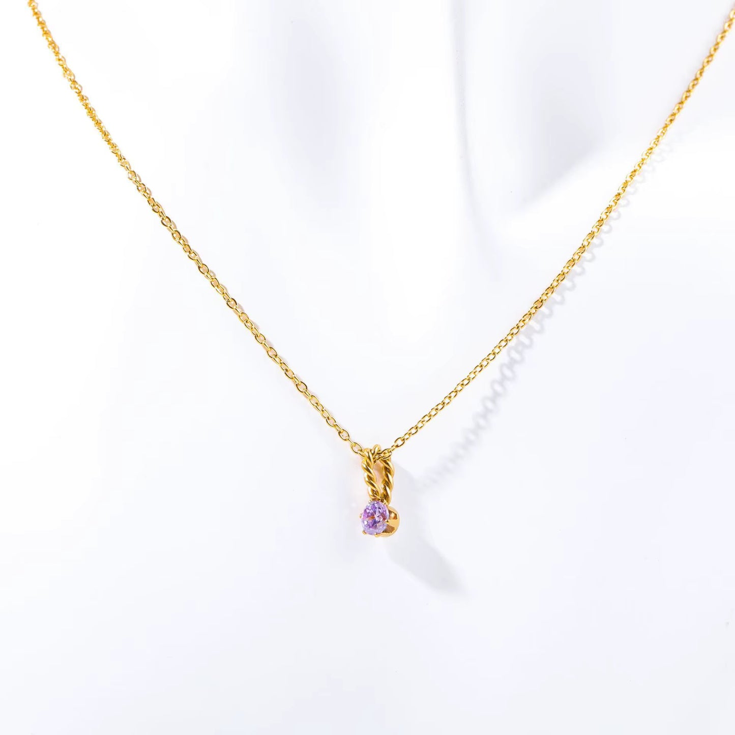 Zodiac Gemstone Necklace