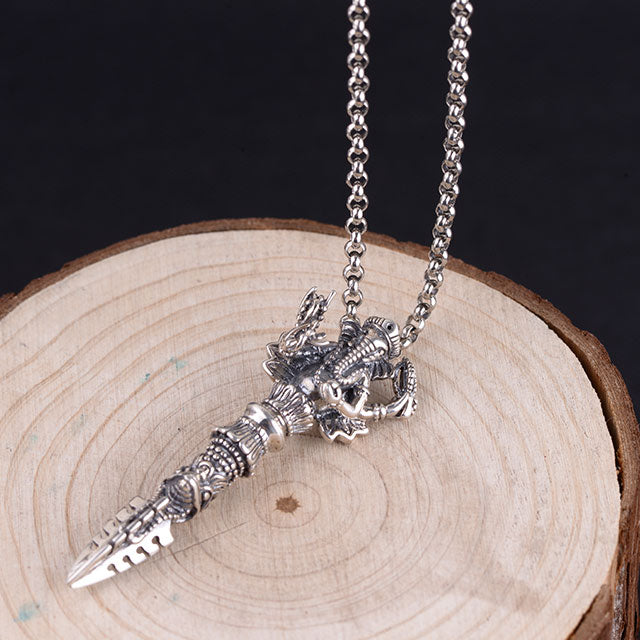 God Vajra Pestle Necklace