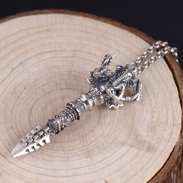 God Vajra Pestle Necklace
