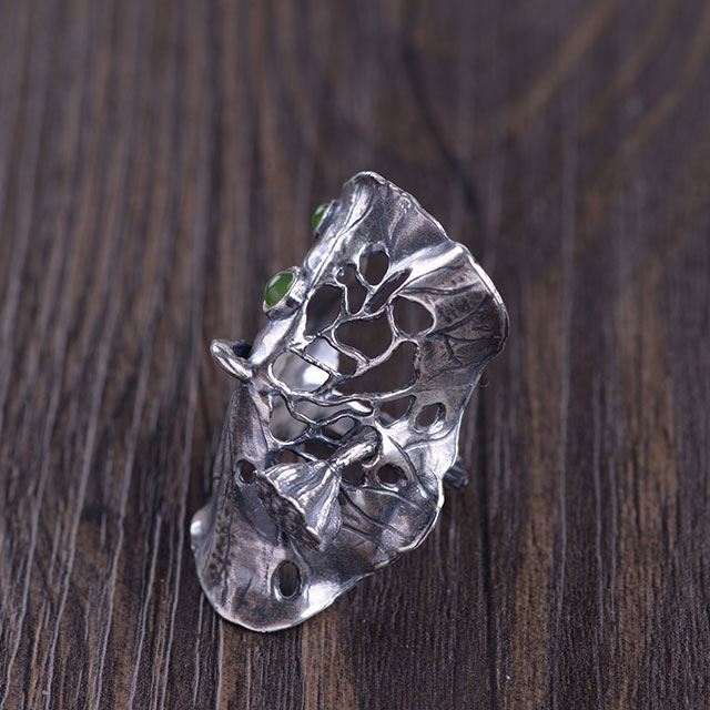Lotus Leaf ring