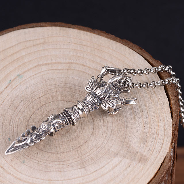 God Vajra Pestle Necklace